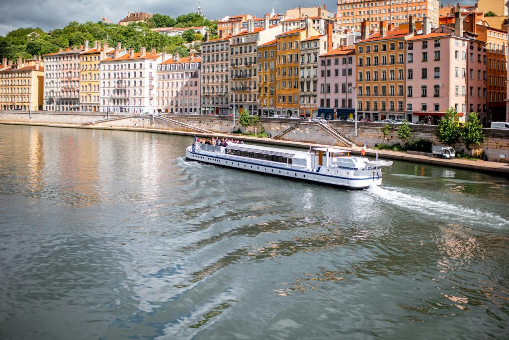 Lyon city in France