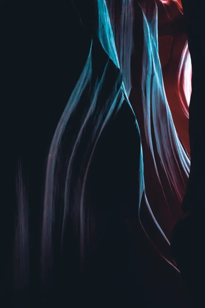Explore the stunning light and shadow plays in the unique rock formations of Antelope Canyon.